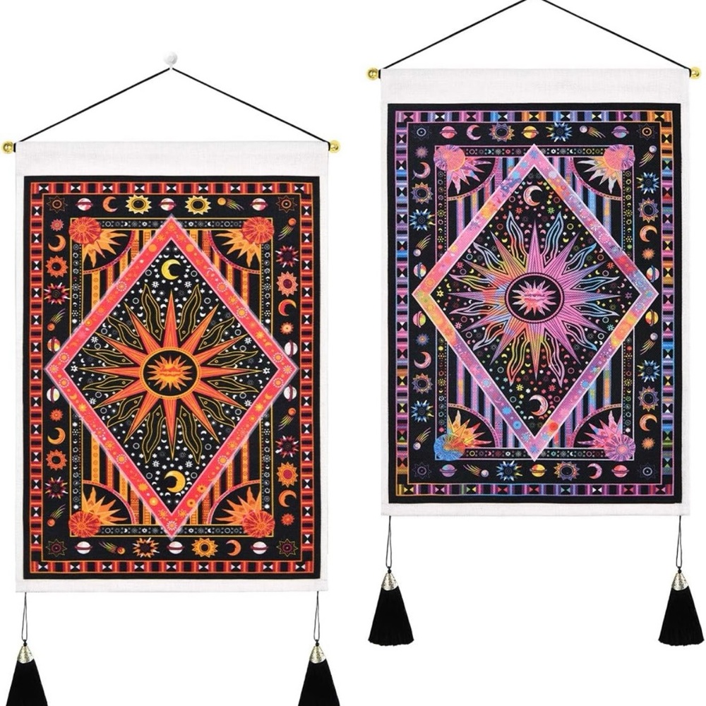 Psychedelic hanging small art.